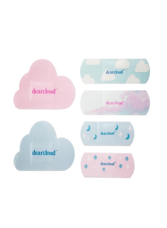 dearcloud Dreamy Daze Comfort Bandages with Reusable Tin 30 ct - Waterproof, Latex-Free Bandages, Hypoallergenic - Variety Pack (Dreamy Daze) - Image 3